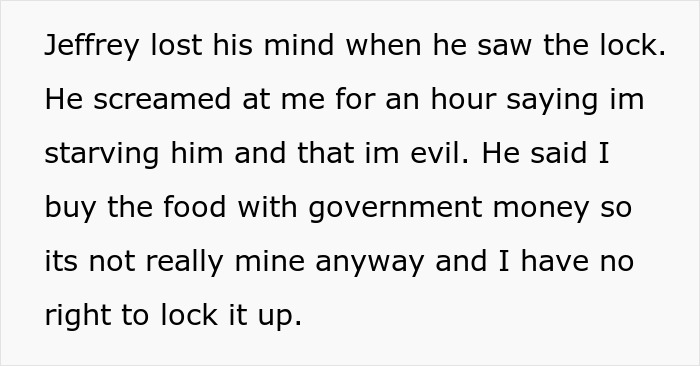 Moocher Keeps Raiding Food Sis Got For Her Son, Gets Violent And Brings Up CPS As She Locks Fridge