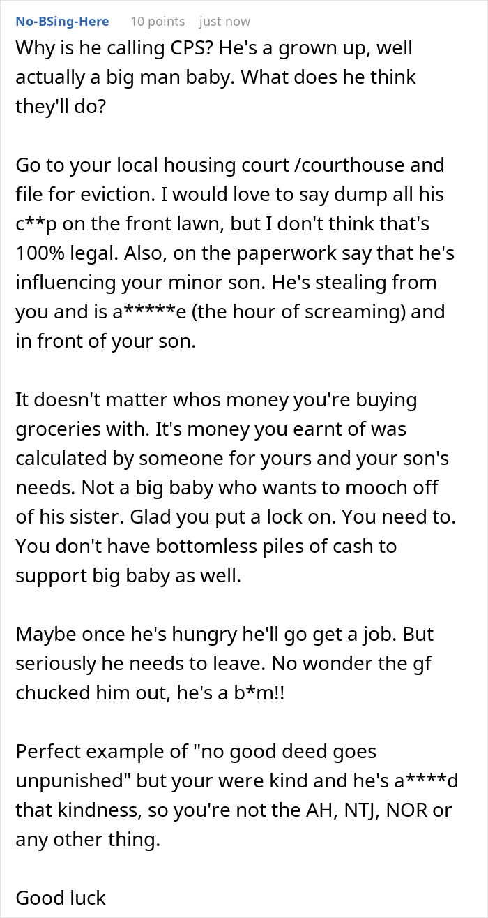 Moocher Keeps Raiding Food Sis Got For Her Son, Gets Violent And Brings Up CPS As She Locks Fridge
