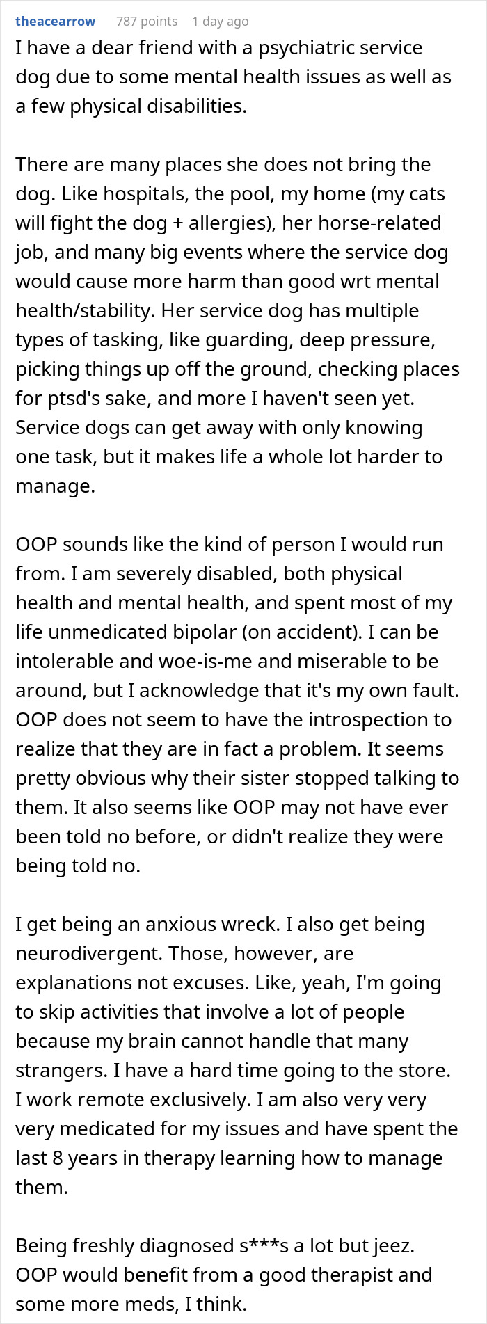 Bride Bans Anxious Sibling’s Service Dog From Wedding, Sibling Decides To Boycott The Event Instead
