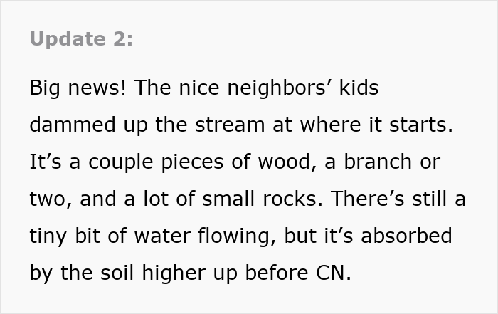 Neighbor From Hell Dumps Vinegar In Shared Stream, Mad As Homeowner Doesn&rsquo;t Allow Her In Hot Spring