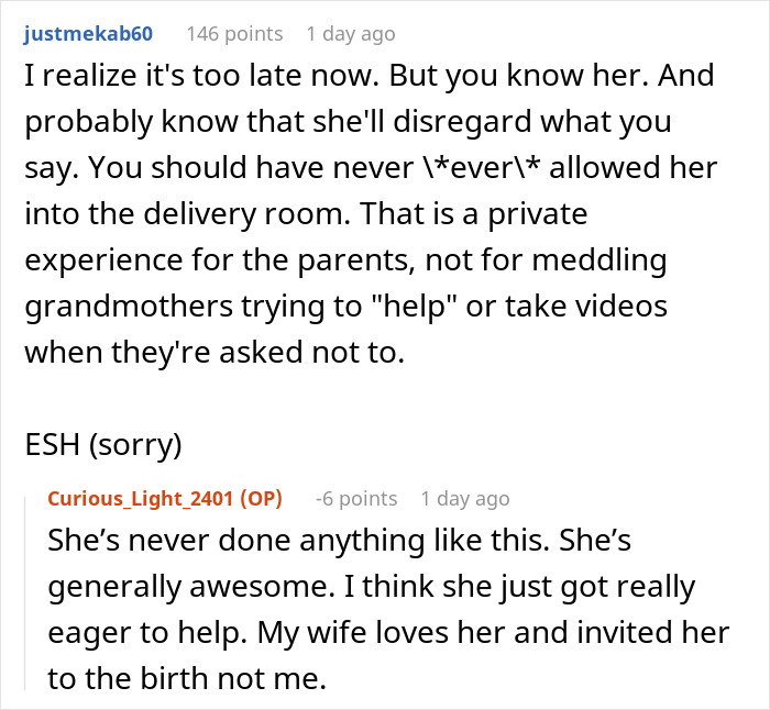 Mom Turns On Her Nurse Mode During DIL’s Delivery, Throws A Hissy Fit As Angry Son Tells Her To Stop