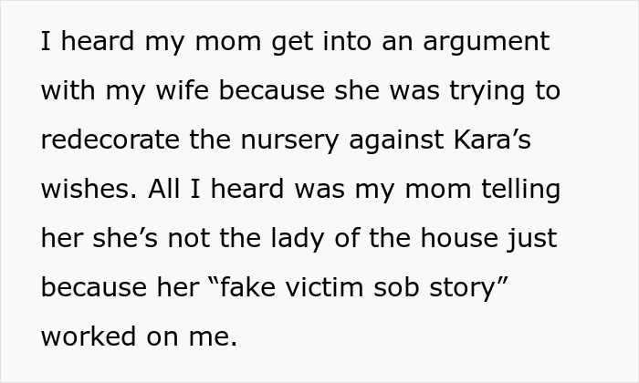 Man Refuses To House His Mom After Learning She Secretly Harassed His Wife Over Her Past Trauma