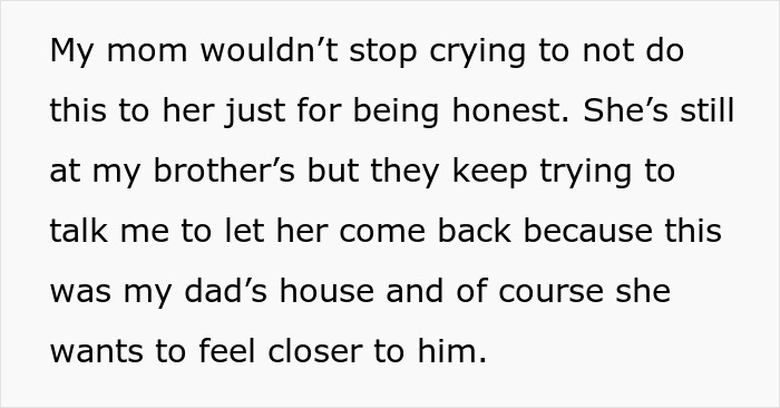 Man Refuses To House His Mom After Learning She Secretly Harassed His Wife Over Her Past Trauma