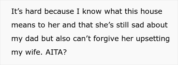 Man Refuses To House His Mom After Learning She Secretly Harassed His Wife Over Her Past Trauma