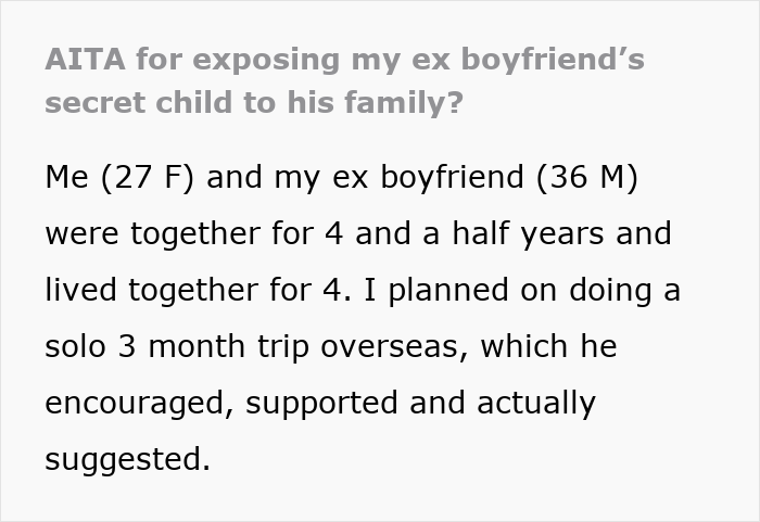 Man Hides His Baby From His Entire Family, Ex Decides They&rsquo;ve Earned The Truth And Tells Them