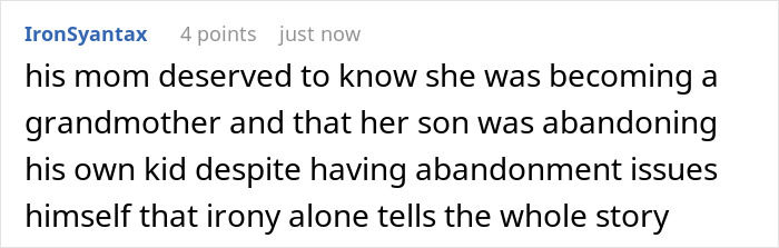 Man Hides His Baby From His Entire Family, Ex Decides They&rsquo;ve Earned The Truth And Tells Them