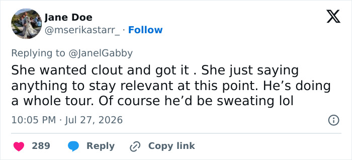 People Turn On Woman Booted Off Stage By Usher As She Keeps Stirring The Pot With Savage Comments