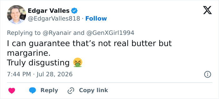Ryanair Once Again Mocks Americans After Video Of Woman Eating Butter Stick Explodes Online