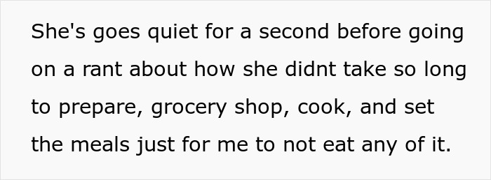 Woman Refuses To Eat At MIL’s Home: “I Don’t Just Eat Anyone’s Cooking”