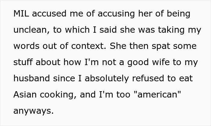 Woman Refuses To Eat At MIL’s Home: “I Don’t Just Eat Anyone’s Cooking”