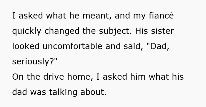 Woman Rethinks Her Engagement After Future Father-In-Law Accidentally Reveals His Son&rsquo;s &ldquo;Backup Plan&rdquo;