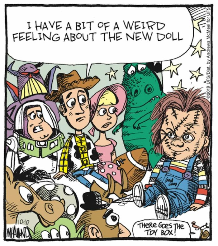 Dave Whamond Gives Pop Culture Icons Hilarious New Twists In These 23 Comics