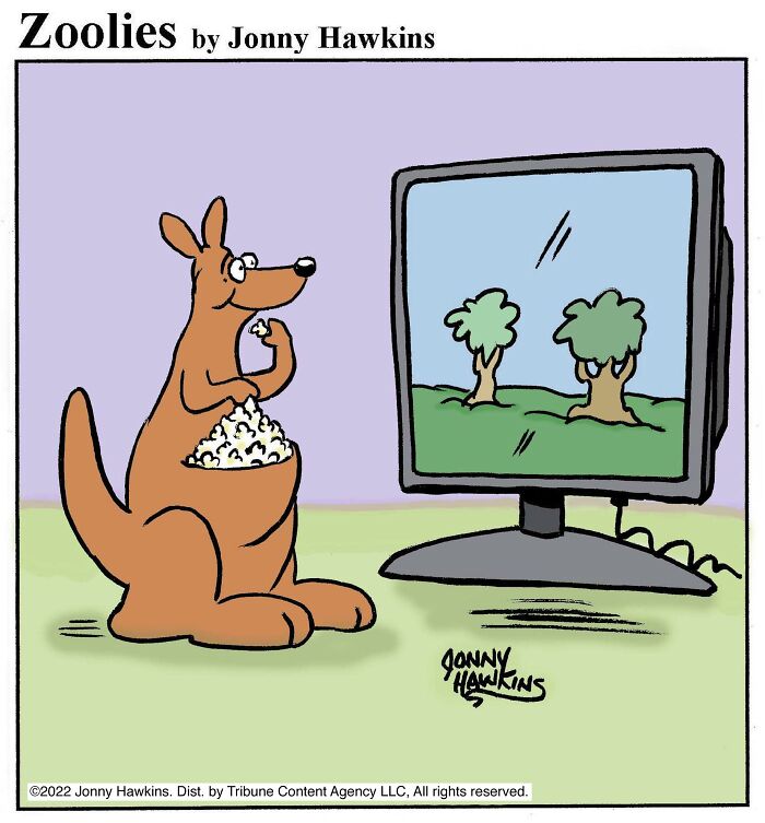 33 Silent Animal Comics By Jonny Hawkins That Don’t Need Words To Make You Laugh