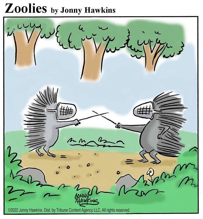 33 Silent Animal Comics By Jonny Hawkins That Don’t Need Words To Make You Laugh