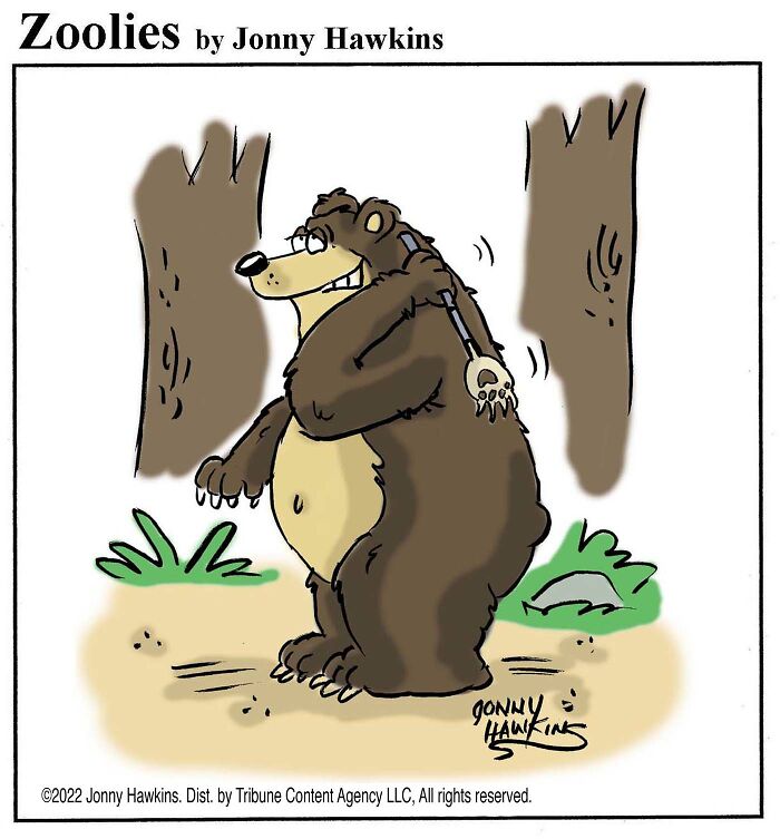 33 Silent Animal Comics By Jonny Hawkins That Don’t Need Words To Make You Laugh
