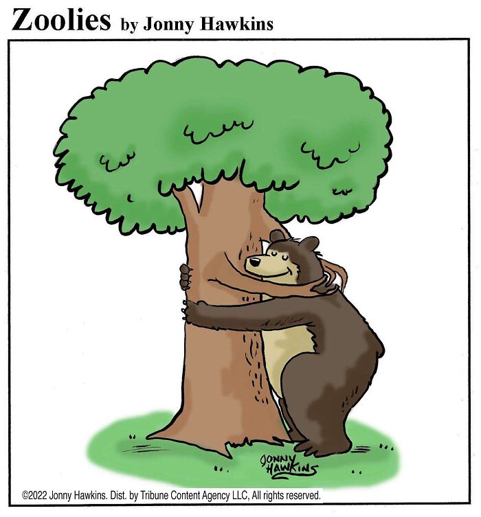 33 Silent Animal Comics By Jonny Hawkins That Don’t Need Words To Make You Laugh