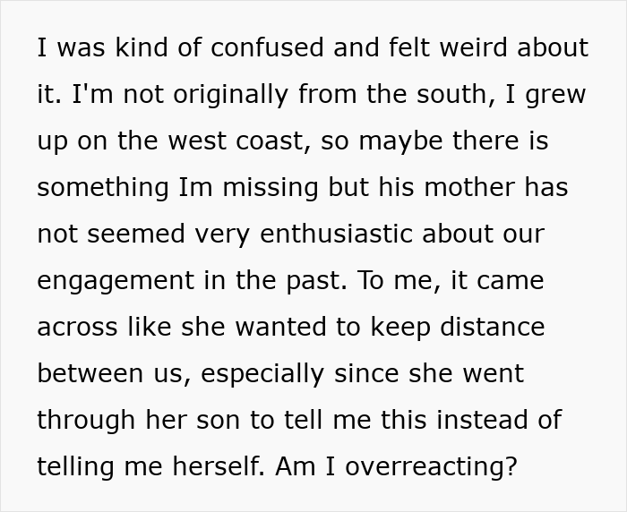 Woman Can&rsquo;t Stop Overthinking Why Her Future MIL Would Ask Her To Call Her By Her Last Name