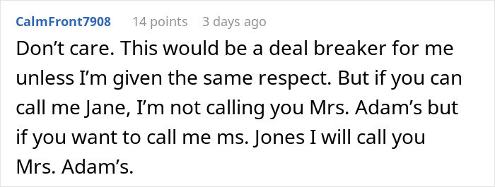 Woman Can&rsquo;t Stop Overthinking Why Her Future MIL Would Ask Her To Call Her By Her Last Name