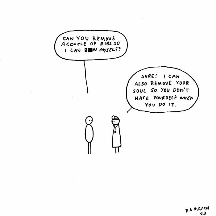 Artist Made 31 Unapologetically Dark Comics For Those Who Appreciate Humor With A Twist