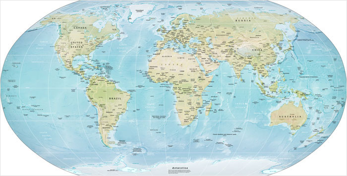 Woman Shows The Actual Scale Of The Continents, And It’s Crazier Than You Think