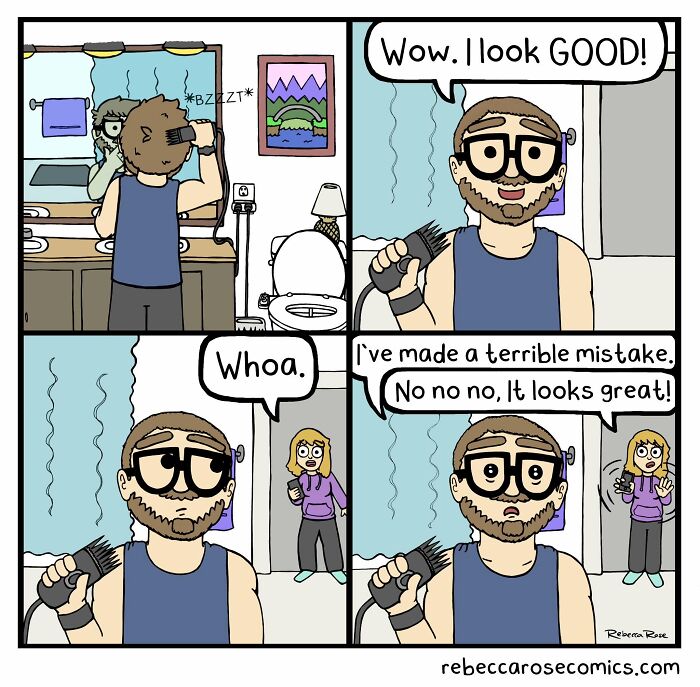 30 New Comics By Rebecca Rose That Turn Life’s Awkward Moments Into Laugh-Out-Loud Situations 30 New Comics By Rebecca Rose That Turn Life’s Awkward Moments Into Laugh-Out-Loud Situations