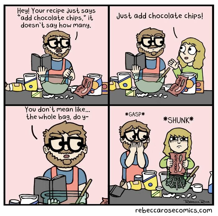 30 New Comics By Rebecca Rose That Turn Life’s Awkward Moments Into Laugh-Out-Loud Situations 30 New Comics By Rebecca Rose That Turn Life’s Awkward Moments Into Laugh-Out-Loud Situations