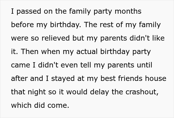 Parents Force Teen To Have Autistic Sis At All Bday Parties, Mad When She Does 18th Bday Differently Parents Force Teen To Have Autistic Sis At All Bday Parties, Mad When She Does 18th Bday Differently