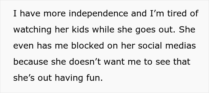 Teen Exposes Sister’s Plan Of 3rd Pregnancy After Being Sick Of Acting Like Free Sitter For Her Kids Teen Exposes Sister’s Plan Of 3rd Pregnancy After Being Sick Of Acting Like Free Sitter For Her Kids