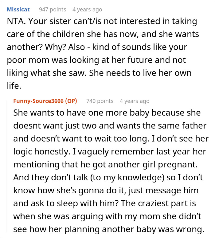 Teen Exposes Sister’s Plan Of 3rd Pregnancy After Being Sick Of Acting Like Free Sitter For Her Kids Teen Exposes Sister’s Plan Of 3rd Pregnancy After Being Sick Of Acting Like Free Sitter For Her Kids