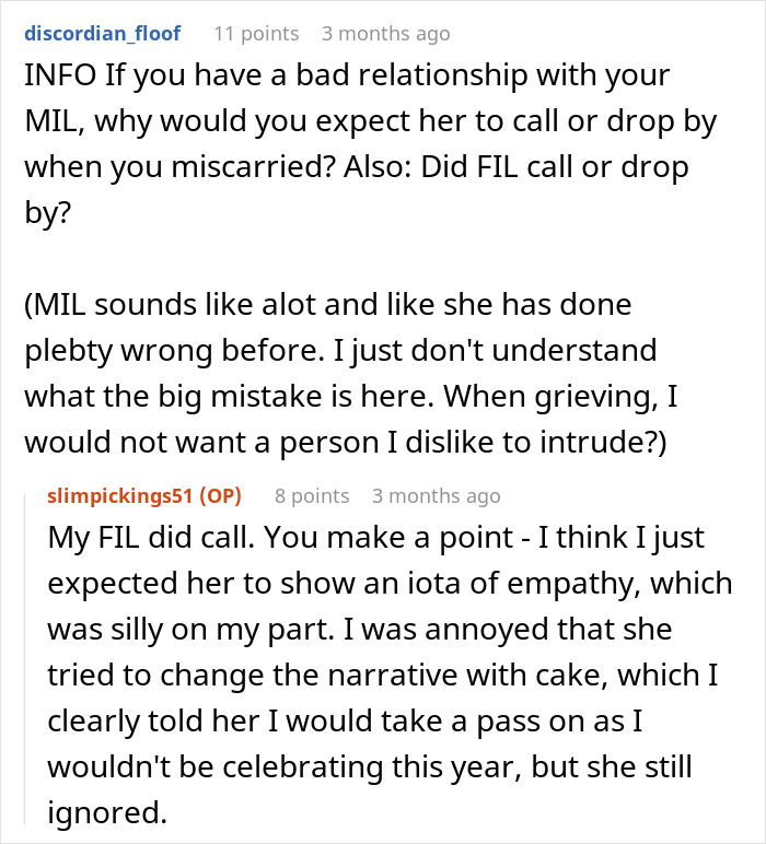 MIL Turns DIL’s And Daughter’s Pregnancy Into A Competition, Offers No Sympathy As DIL Miscarries