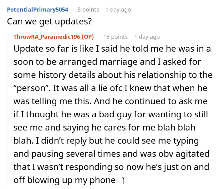 25YO Woman Realizes 39YO BF Is A Cheater, Worries About Telling His Pregnant Wife The Truth
