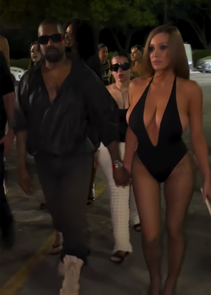 Kanye Appears To Break The Rules To Expose Bianca Censori In Most Risqué Outfit Since Grammys Scandal Kanye Appears To Break The Rules To Expose Bianca Censori In Most Risqué Outfit Since Grammys Scandal