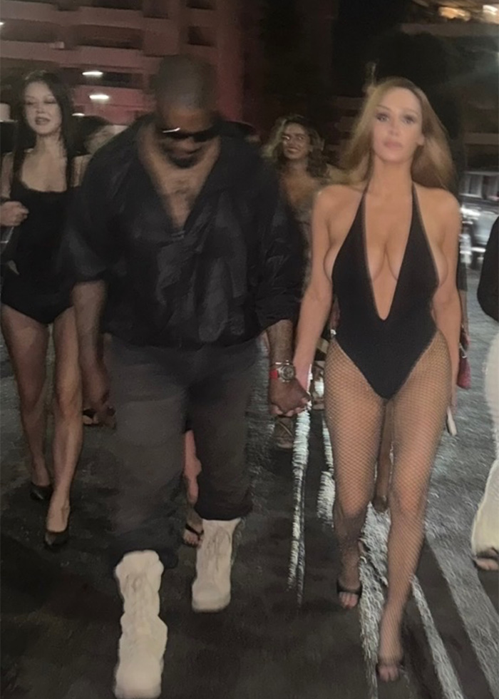 Kanye Appears To Break The Rules To Expose Bianca Censori In Most Risqué Outfit Since Grammys Scandal Kanye Appears To Break The Rules To Expose Bianca Censori In Most Risqué Outfit Since Grammys Scandal