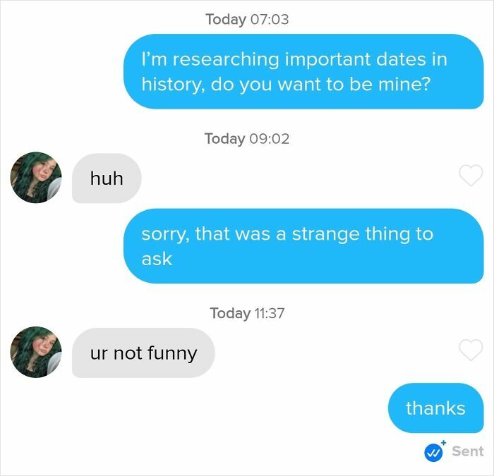 53 Tinder Texts That Expose The Crazy And Weird Ways People Date These Days