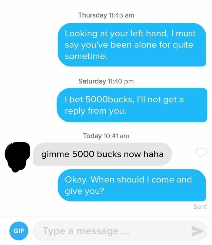 53 Tinder Texts That Expose The Crazy And Weird Ways People Date These Days