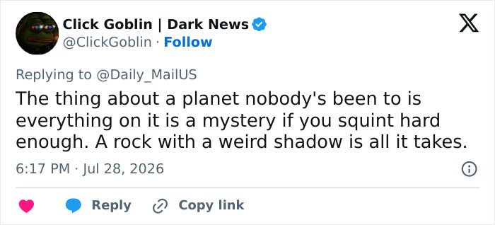 Mystery Object In NASA’s Mars Photo Sparks Dramatic War Theory About Life On The Red Planet Mystery Object In NASA’s Mars Photo Sparks Dramatic War Theory About Life On The Red Planet