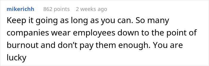 Woman Gets Lucky With An Extremely Easy Job For A Medium Salary, Confesses How She Feels About It