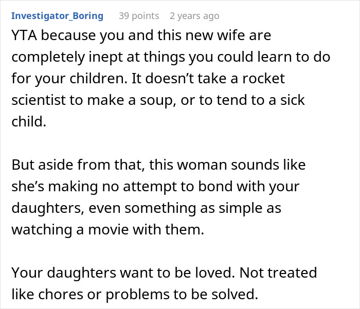 Dad Hires A Nanny Because His New Wife Can’t Handle His Kids