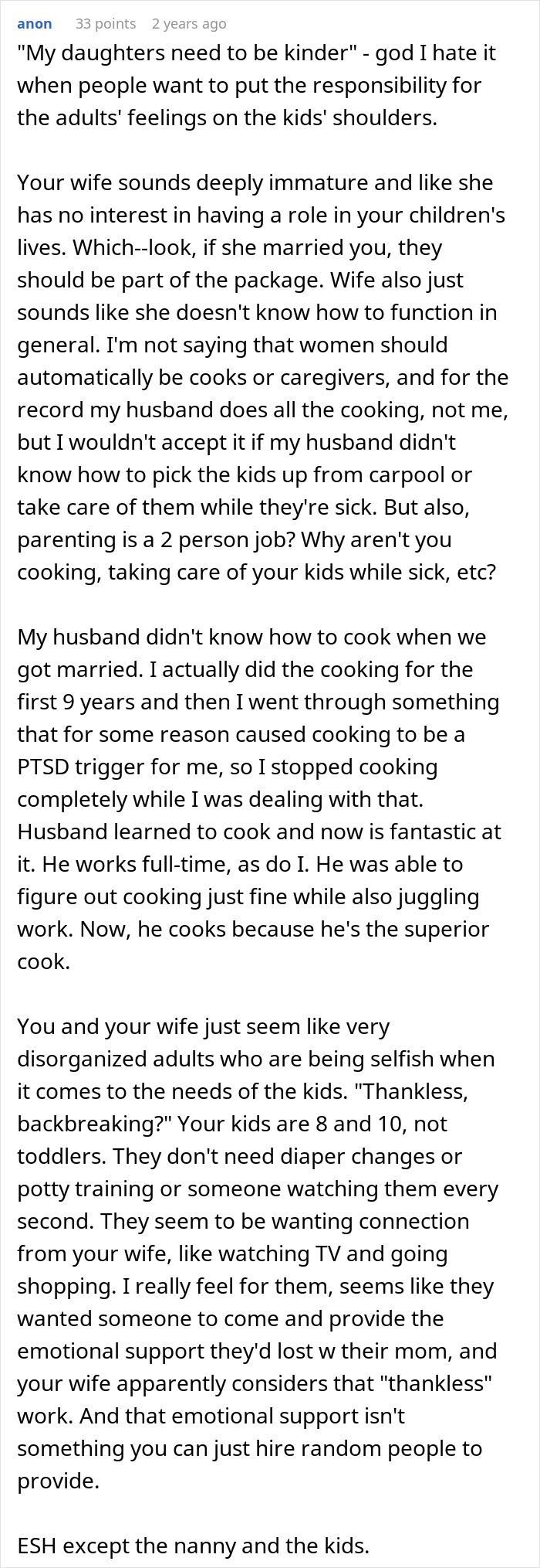 Dad Hires A Nanny Because His New Wife Can’t Handle His Kids