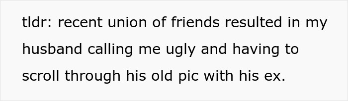 Woman Has To Look At Husband&rsquo;s Old Pics With Ex, But What She Overhears Next Makes It Worse