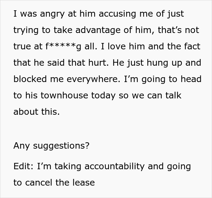 Man Blocks Girlfriend Everywhere After She Makes A Horrible Financial Decision: “This Can’t Be Real” Man Blocks Girlfriend Everywhere After She Makes A Horrible Financial Decision: “This Can’t Be Real”