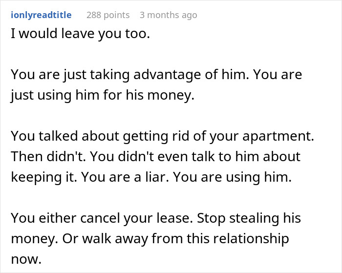 Man Blocks Girlfriend Everywhere After She Makes A Horrible Financial Decision: “This Can’t Be Real” Man Blocks Girlfriend Everywhere After She Makes A Horrible Financial Decision: “This Can’t Be Real”