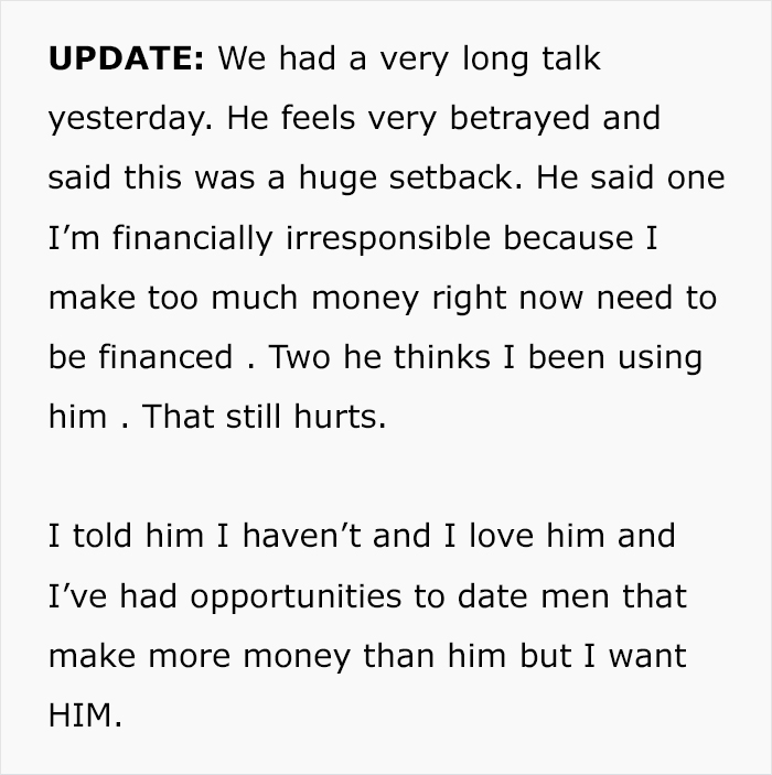 Man Blocks Girlfriend Everywhere After She Makes A Horrible Financial Decision: “This Can’t Be Real” Man Blocks Girlfriend Everywhere After She Makes A Horrible Financial Decision: “This Can’t Be Real”