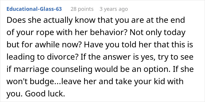Man Doesn&rsquo;t Defend Himself When Wife Humiliates Him In Front Of Friends But Decides It Will Be The Last Time