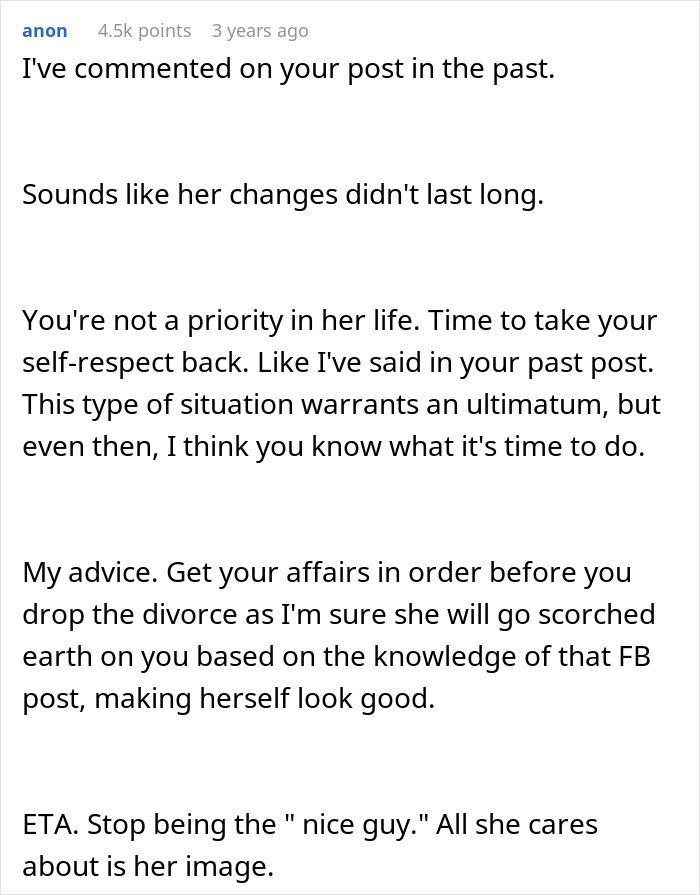 Man Doesn&rsquo;t Defend Himself When Wife Humiliates Him In Front Of Friends But Decides It Will Be The Last Time