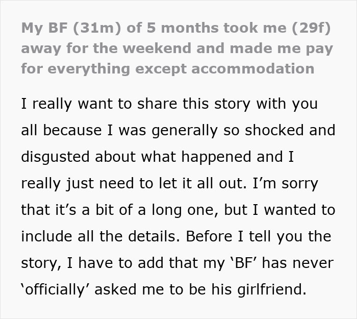 “Lesson Learned”: Woman Ends Things Before They Even Officially Start After One Trip With BF “Lesson Learned”: Woman Ends Things Before They Even Officially Start After One Trip With BF