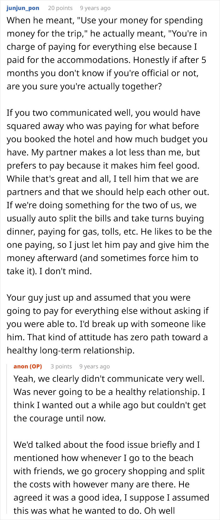 “Lesson Learned”: Woman Ends Things Before They Even Officially Start After One Trip With BF “Lesson Learned”: Woman Ends Things Before They Even Officially Start After One Trip With BF