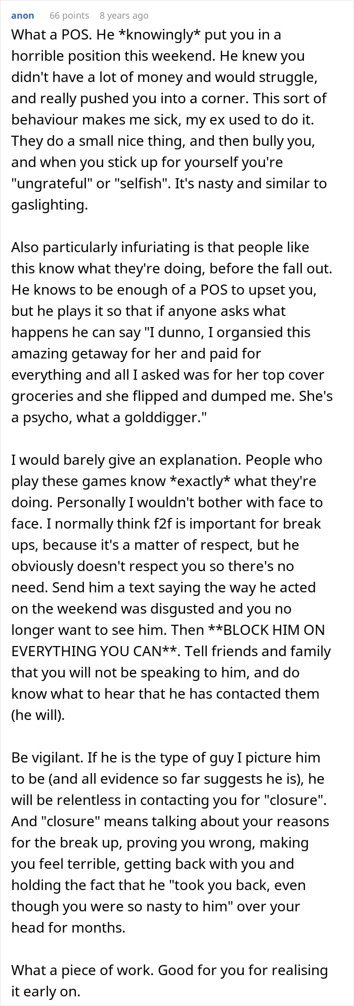 “Lesson Learned”: Woman Ends Things Before They Even Officially Start After One Trip With BF “Lesson Learned”: Woman Ends Things Before They Even Officially Start After One Trip With BF