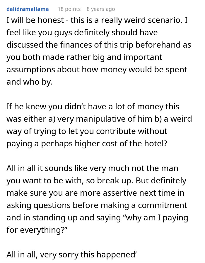 “Lesson Learned”: Woman Ends Things Before They Even Officially Start After One Trip With BF “Lesson Learned”: Woman Ends Things Before They Even Officially Start After One Trip With BF