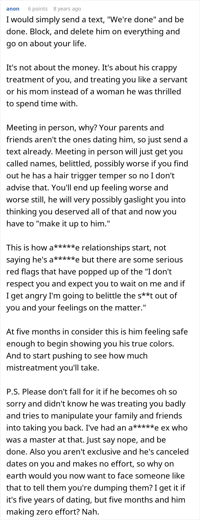 “Lesson Learned”: Woman Ends Things Before They Even Officially Start After One Trip With BF “Lesson Learned”: Woman Ends Things Before They Even Officially Start After One Trip With BF